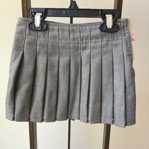 Crewcuts‎ NWT Skirt Pleated Adjustable Waist Fully Lined Zipper